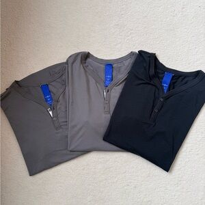 Lot of 3 Kit and Ace Mens Short Sleeved Shirts